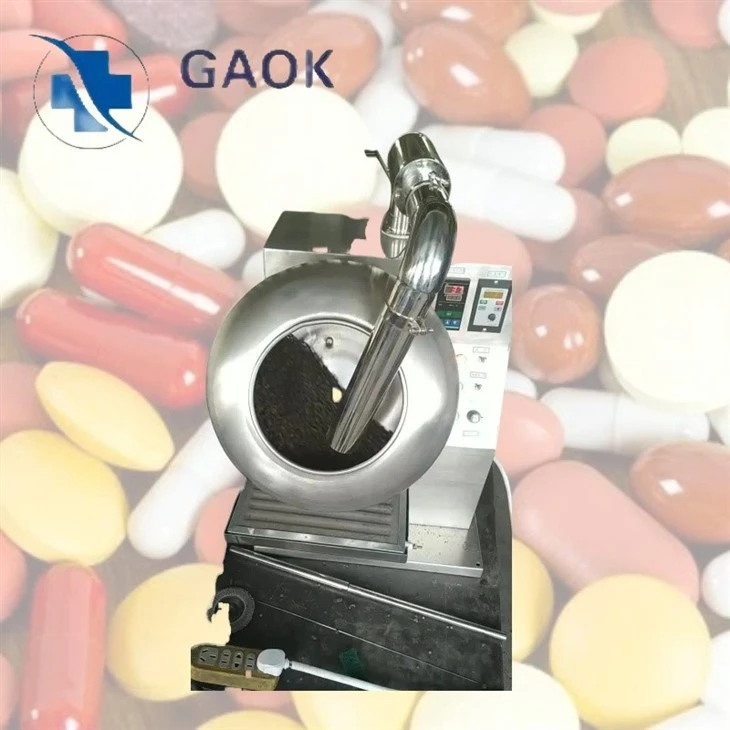 High Efficiency Pill Tablet Film Coating Machine High Efficiency Pill Tablet Film Coating Machine